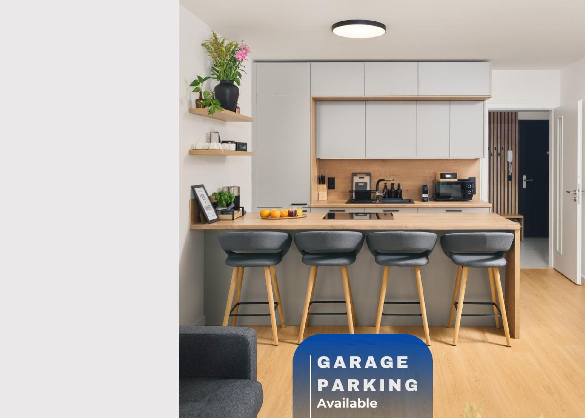 Beta - Free Garage, Air Condition, Garden, At Metro, 2nd Parking On Request 公寓 布拉格